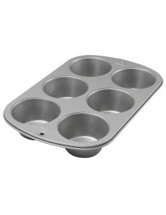 Molde Muffins Gigantes para 6ud Wilton 2