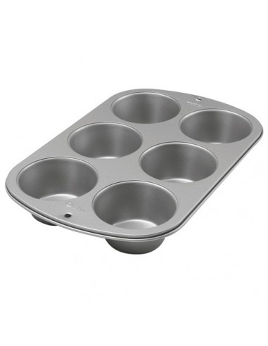 Molde Muffins Gigantes para 6ud Wilton