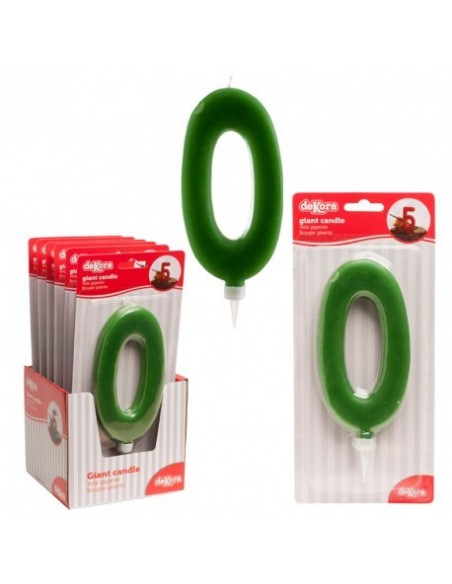 vela gigante para tartas