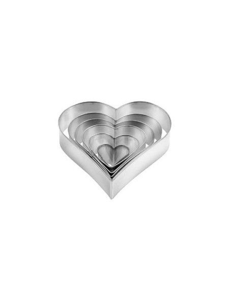 Cortantes Corazones 6ud Tescoma