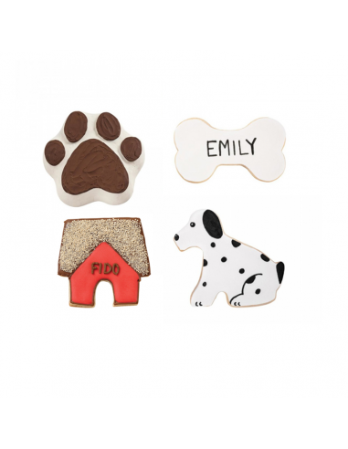 Cortantes Perrito 4ud Wilton