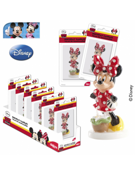 Vela Minnie Dekora 8,5cm