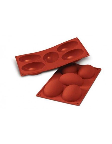 Molde Silicona 5 Huevos Silikomart