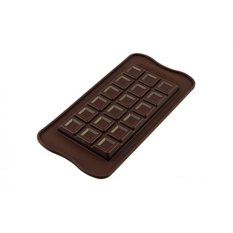 Molde Silicona Tableta Chocolate Silikomart