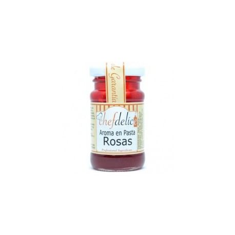 Aroma en Pasta de Rosas 50gr Chef Delice