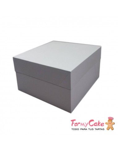 Caja Blanca para Tartas 45x45x15cm FormyCake