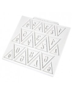 Molde de Silicona Banderitas De Números Katy Sue 2
